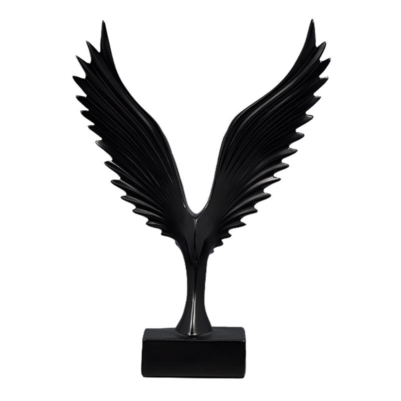 Realistic Wing Sculpture, Wing Statue Fine Handcraft Resin Art Decors for Office Decoration Home Accent 1 чорний
Realistic Wing Sculpture, Wing Statue Fine Handcraft Resin Art Decors for Office Decoration Home Accent 1 чорний
