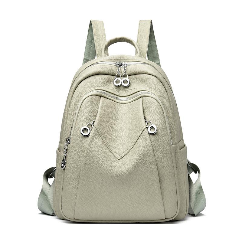 Backpack for Women, Large Capacity PU Backpack, Candy Colored Student Backpack зелений
Backpack for Women, Large Capacity PU Backpack, Candy Colored Student Backpack зелений