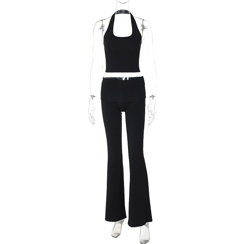 Amazon Women s Clothing 2025 Summer New Fashion Street Style Halter Neck Backless Tank Top Slim Fit Long Pants Set Black XS
Amazon Women s Clothing 2025 Summer New Fashion Street Style Halter Neck Backless Tank Top Slim Fit Long Pants Set Black XS