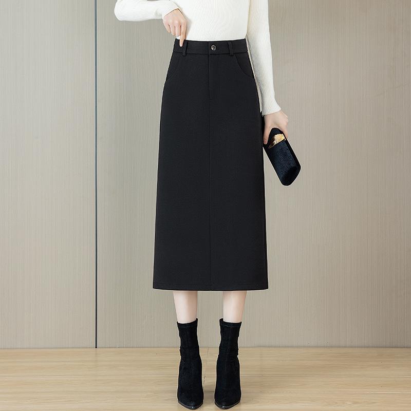 Woolen High Waist A-line Bodycon Skirt - Winter 2025 Collection 29/XL for 116-125 lbs чорний
Woolen High Waist A-line Bodycon Skirt - Winter 2025 Collection 29/XL for 116-125 lbs чорний