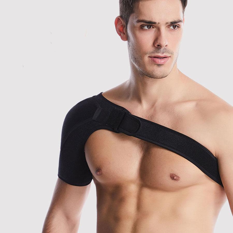 Shoulder Brace Compression Cuff Pain Relief Support Adjustable Belt Wrap Sprains
Shoulder Brace Compression Cuff Pain Relief Support Adjustable Belt Wrap Sprains