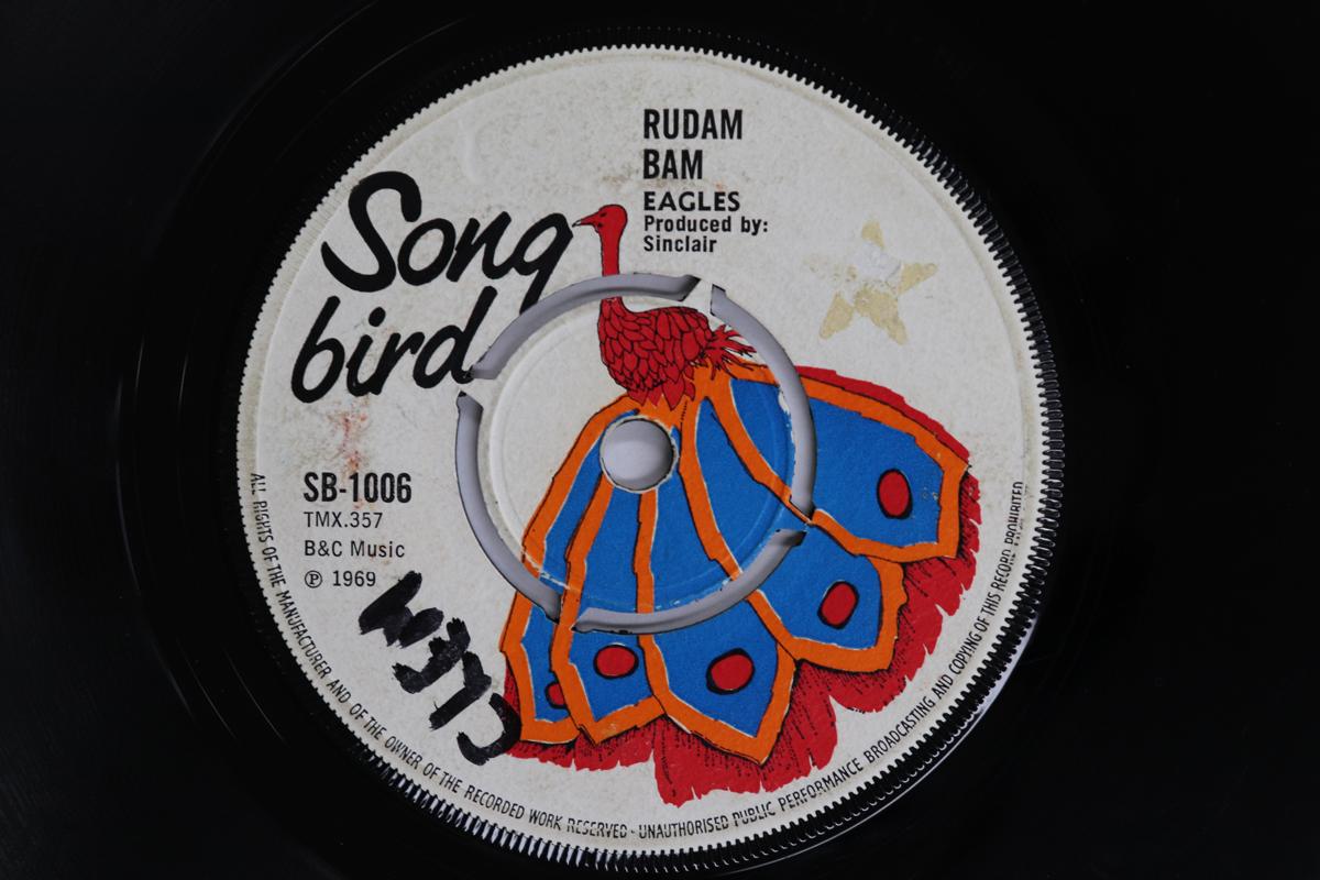 7inch Record EAGLES Rudam Bam Prodigal Boy SB1006 SONG BIRD 1969 UK Reggae Ska Dub Used
7inch Record EAGLES Rudam Bam Prodigal Boy SB1006 SONG BIRD 1969 UK Reggae Ska Dub Used