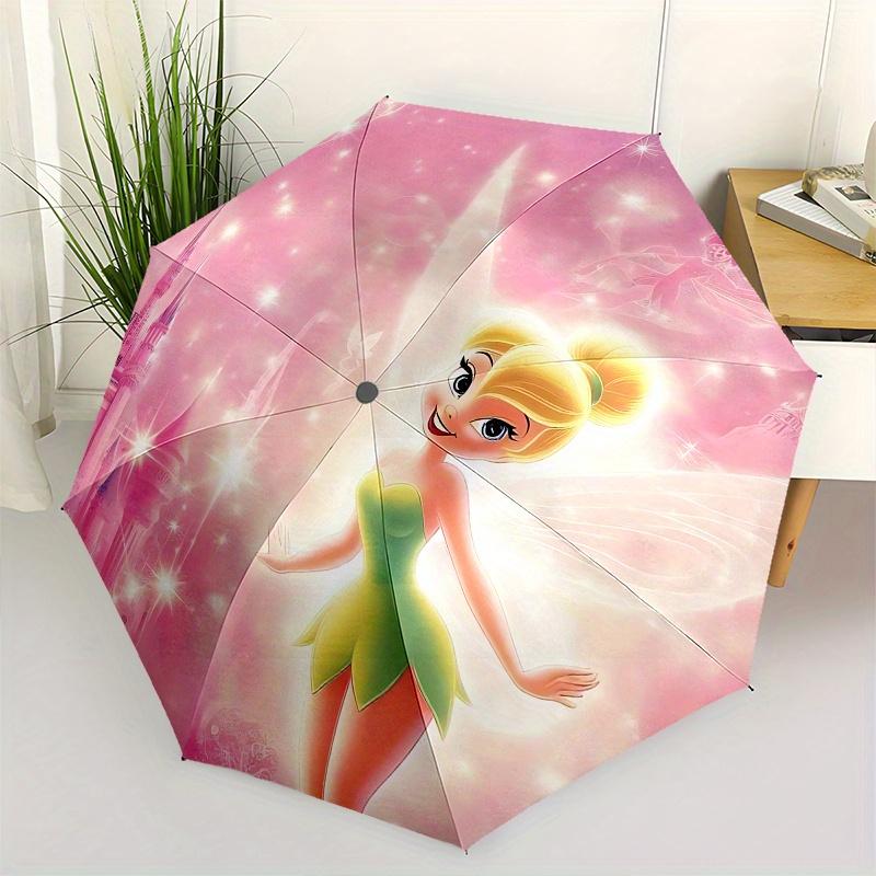 Disney Tinkerbell, Tinker Bell Automatic Open/Close Fashion umbrella - Cute Umbrella with Cute Design, Portable 3-Fold Compact Umbrella for
Disney Tinkerbell, Tinker Bell Automatic Open/Close Fashion umbrella - Cute Umbrella with Cute Design, Portable 3-Fold Compact Umbrella for
