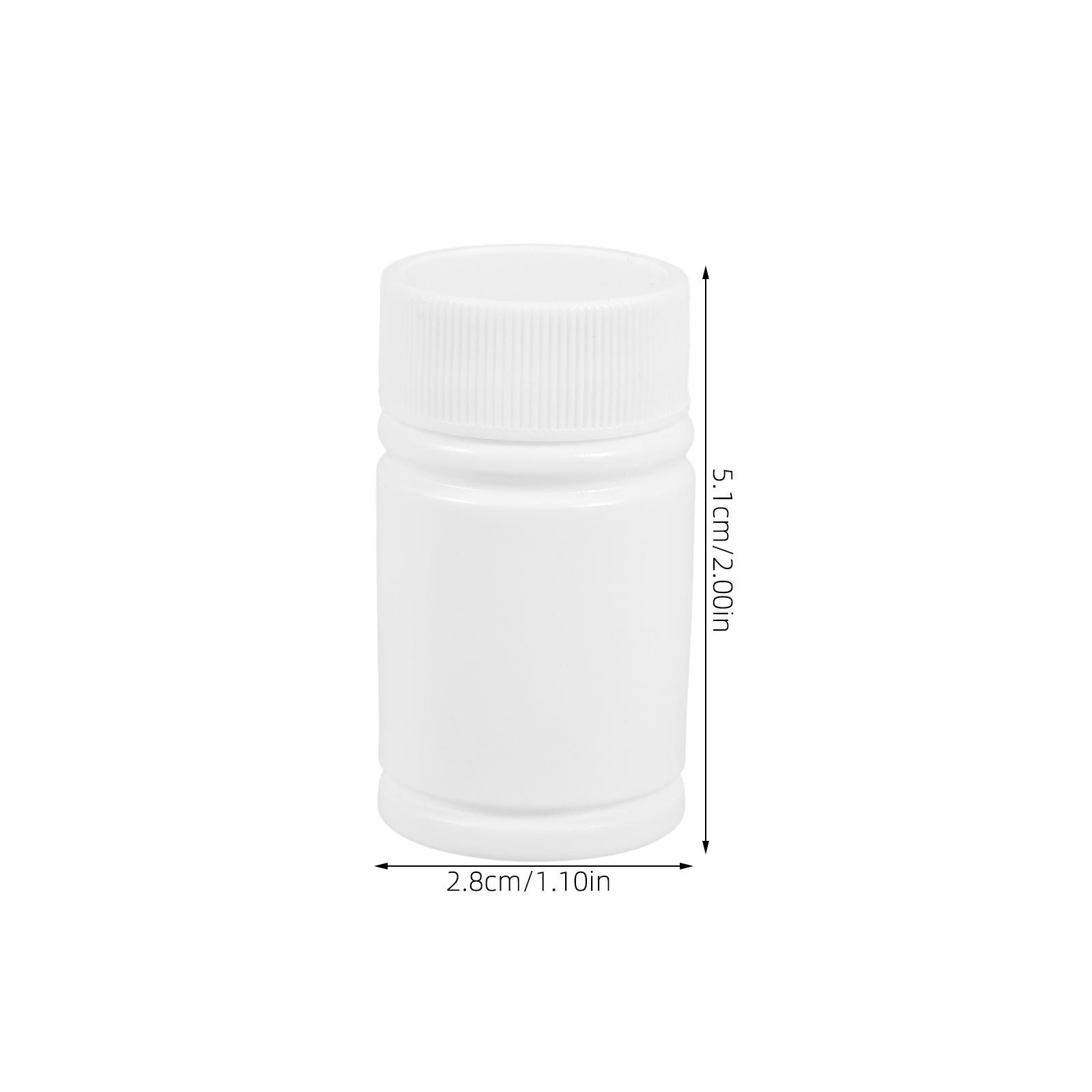20pcs 20Ml Medication Dispenser Sample Bottles Hdpe Medicine Container For Pills Liquids Travel Storage Organizer White
20pcs 20Ml Medication Dispenser Sample Bottles Hdpe Medicine Container For Pills Liquids Travel Storage Organizer White