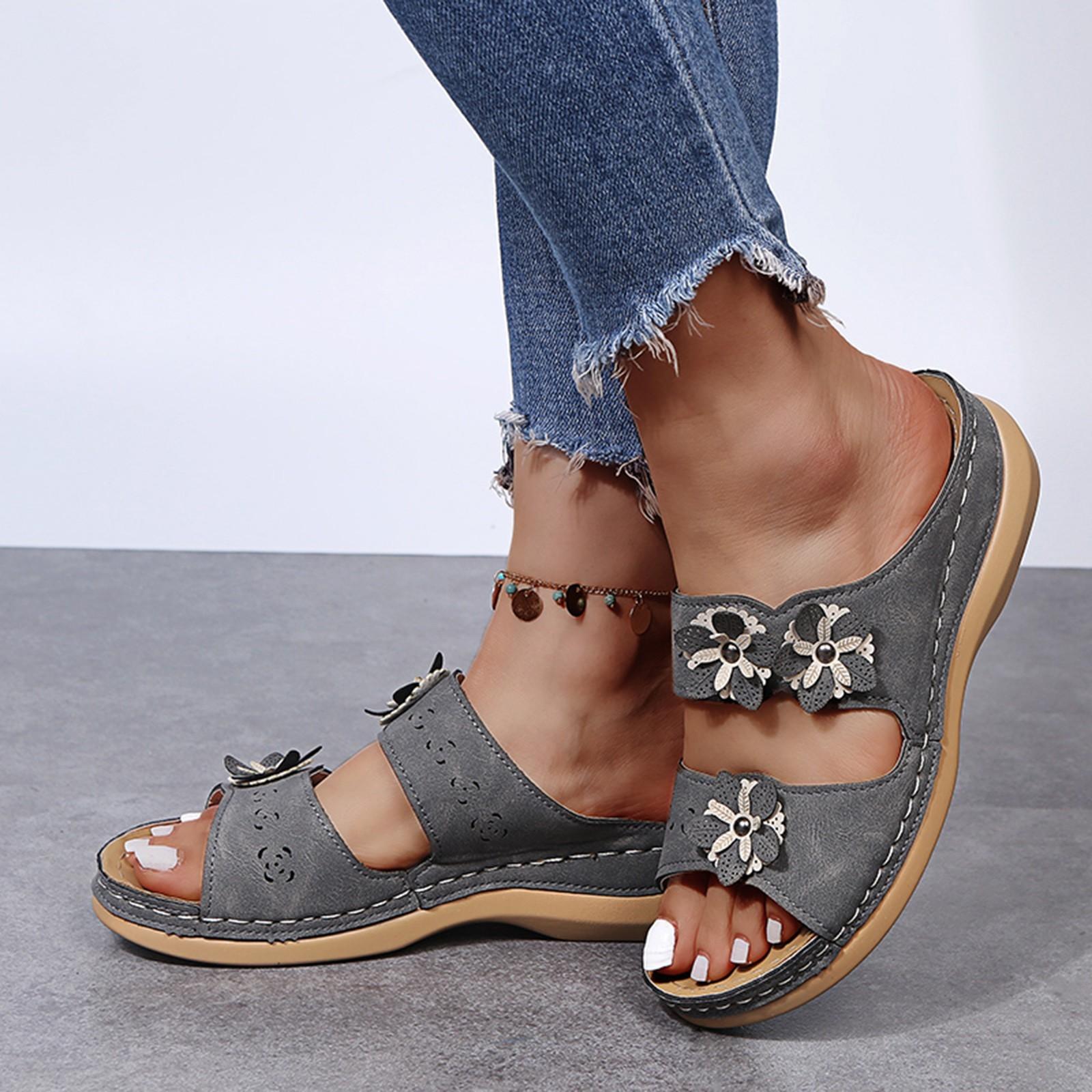 Pedicure Sandals For Women With Toe Separator Women Shoes Sandals Thick Sole Wedge Heel Sandalias De Mujer Verano 2026 38 сірий
Pedicure Sandals For Women With Toe Separator Women Shoes Sandals Thick Sole Wedge Heel Sandalias De Mujer Verano 2026 38 сірий