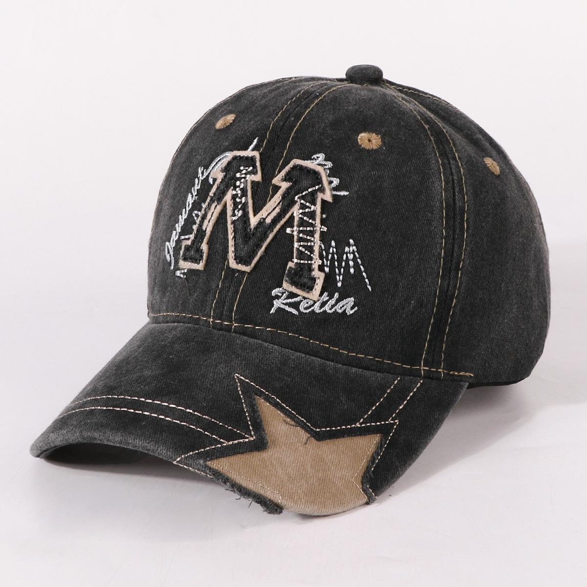 And Women Vintage Baseball Cap M Letter Print Embroidery Dad Hat Women Men Outdoor Use Street Stylewear Distresseded Washed Cotton Sportss Cap Adjustable
And Women Vintage Baseball Cap M Letter Print Embroidery Dad Hat Women Men Outdoor Use Street Stylewear Distresseded Washed Cotton Sportss Cap Adjustable