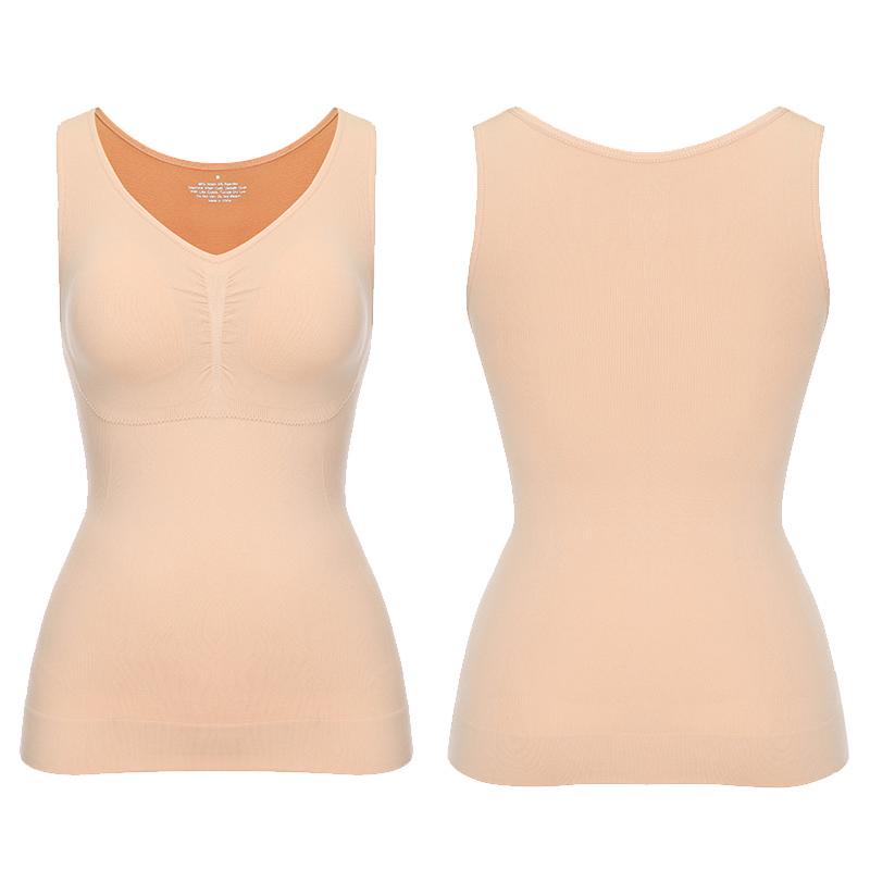 Жіночий коректуючий одяг, сорочки для схуднення, коректори для тіла, які контролюють живіт, із вбудованим бюстгальтером, майки, укорочені нижні спідниці, бюстгальтер із підкладкою M бежевий
Жіночий коректуючий одяг, сорочки для схуднення, коректори для тіла, які контролюють живіт, із вбудованим бюстгальтером, майки, укорочені нижні спідниці, бюстгальтер із підкладкою M бежевий