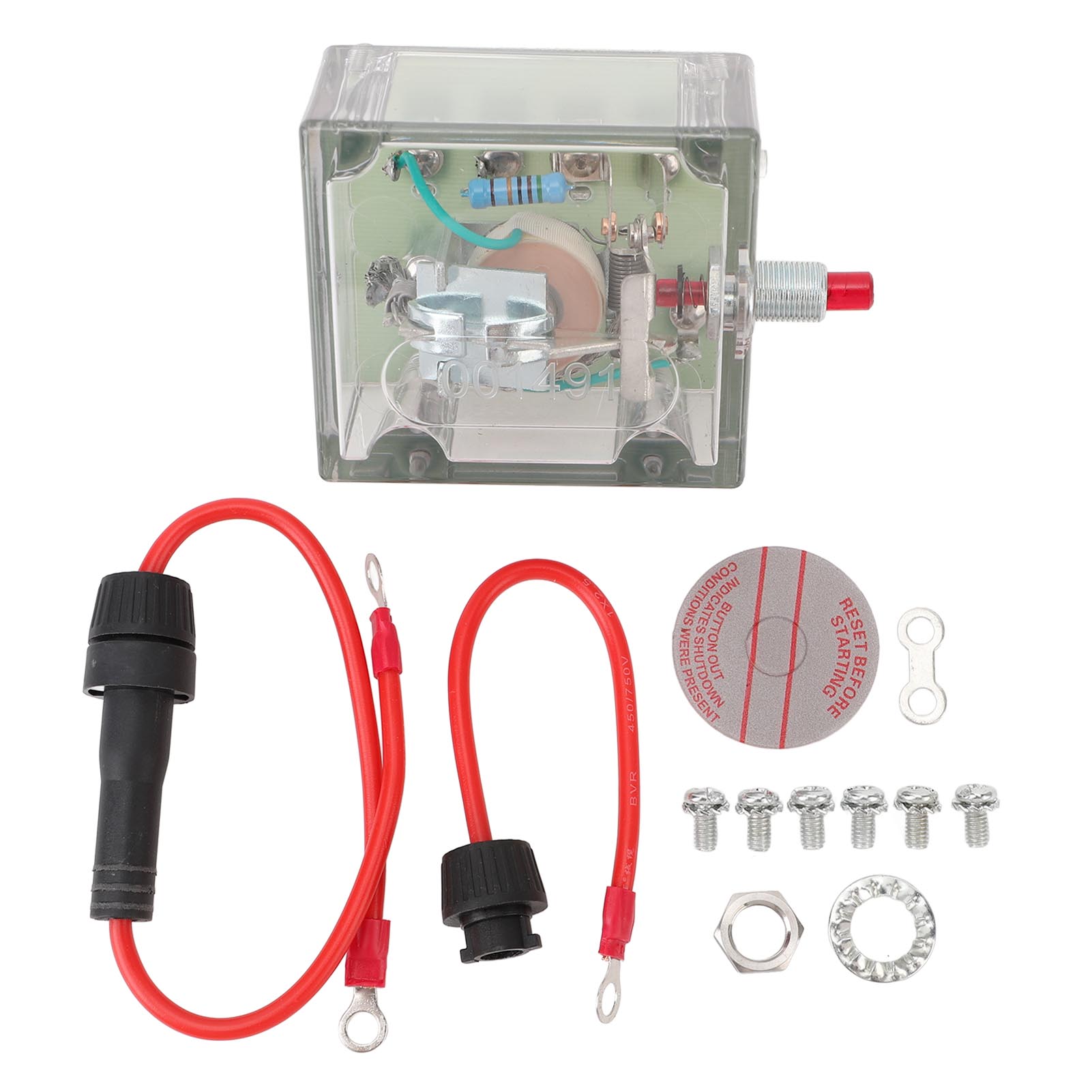 12V Tattletale Magnetic Switch 518APH 12 Manual Reset for Distributor Ignition Or Diesel Engines
12V Tattletale Magnetic Switch 518APH 12 Manual Reset for Distributor Ignition Or Diesel Engines