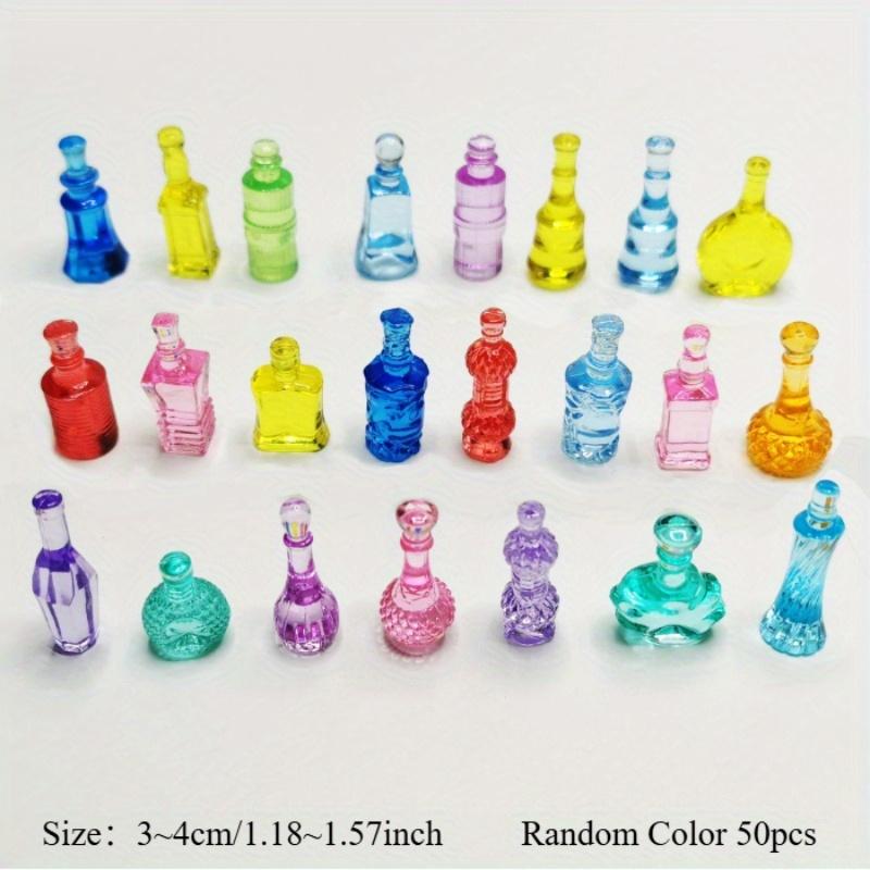 50 шт. акриловых креативных имитационных ювелирных изделий в маленьких бутылочках, аксессуары для DIY-декора, мини-украшения для микроландшафтов - смешанные стили и цвета 50pcs
50 шт. акриловых креативных имитационных ювелирных изделий в маленьких бутылочках, аксессуары для DIY-декора, мини-украшения для микроландшафтов - смешанные стили и цвета 50pcs