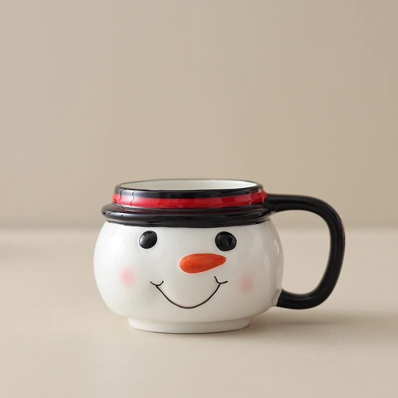 Elk Santa Claus Coffee Drink Mug Ceramic Stacked Cups Cute Cartoon Snowman Mugs Gingerbread Man Small Holiday Gifts 420ml
Elk Santa Claus Coffee Drink Mug Ceramic Stacked Cups Cute Cartoon Snowman Mugs Gingerbread Man Small Holiday Gifts 420ml