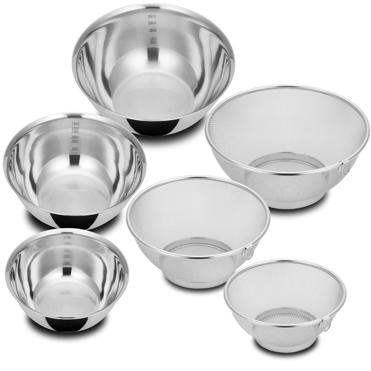 Kai Brand Bowl Colander 6 Piece Set Cookware for Single Living 18cm 21cm 24cm Stainless Steel Stackable Storage Integrated Type (Mesh) / /
Kai Brand Bowl Colander 6 Piece Set Cookware for Single Living 18cm 21cm 24cm Stainless Steel Stackable Storage Integrated Type (Mesh) / /