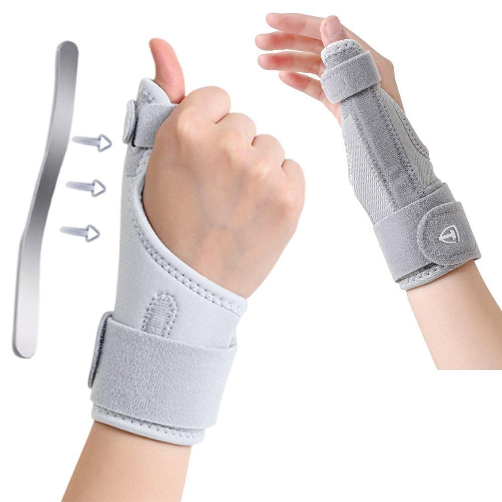 Metal Reinforcement Finger Joint Orthosis Breathable Sports Wrist Protector Guard Fitness сірий
Metal Reinforcement Finger Joint Orthosis Breathable Sports Wrist Protector Guard Fitness сірий