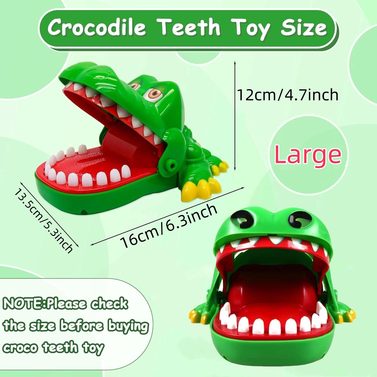 Crocodile Teeth Toys Game for Kids Crocodile Biting Finger Dentist Game Novelty Children s Lucky Game Trick Decompression Toy Size
Crocodile Teeth Toys Game for Kids Crocodile Biting Finger Dentist Game Novelty Children s Lucky Game Trick Decompression Toy Size