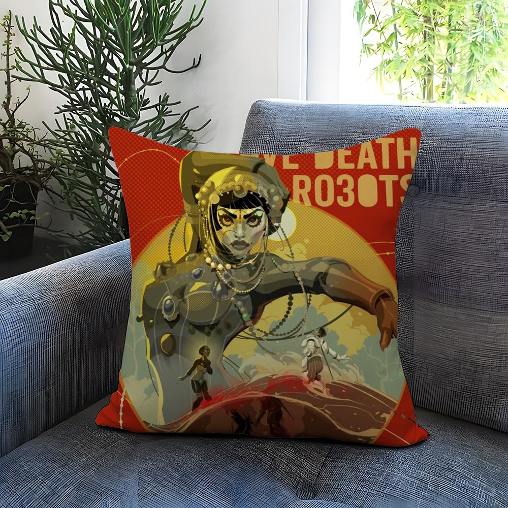 Love Death & Robots Cushion Cover Comfortable Reversible Pillow Cover Ideal for Car Sofa Bedroom & Beyond 30cmx30cm
Love Death & Robots Cushion Cover Comfortable Reversible Pillow Cover Ideal for Car Sofa Bedroom & Beyond 30cmx30cm