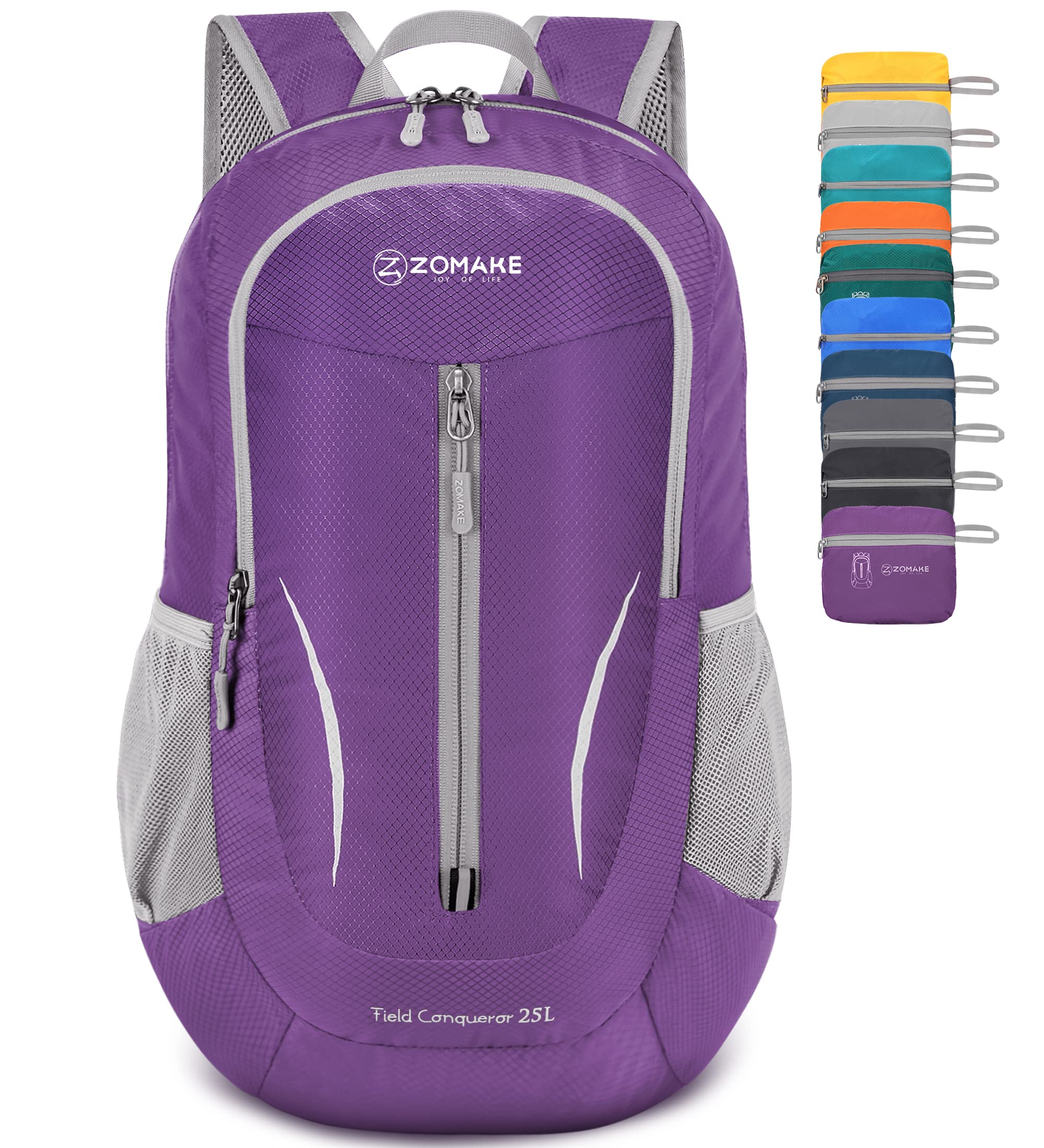 ZOMAKE Outdoor Foldable 25L Attack Ideal for the and Convenient for Men and Backpack, Waterproof, Capacity, Compact, Ultra-Lightweight, Pack, Daypack, фіолетовий
ZOMAKE Outdoor Foldable 25L Attack Ideal for the and Convenient for Men and Backpack, Waterproof, Capacity, Compact, Ultra-Lightweight, Pack, Daypack, фіолетовий