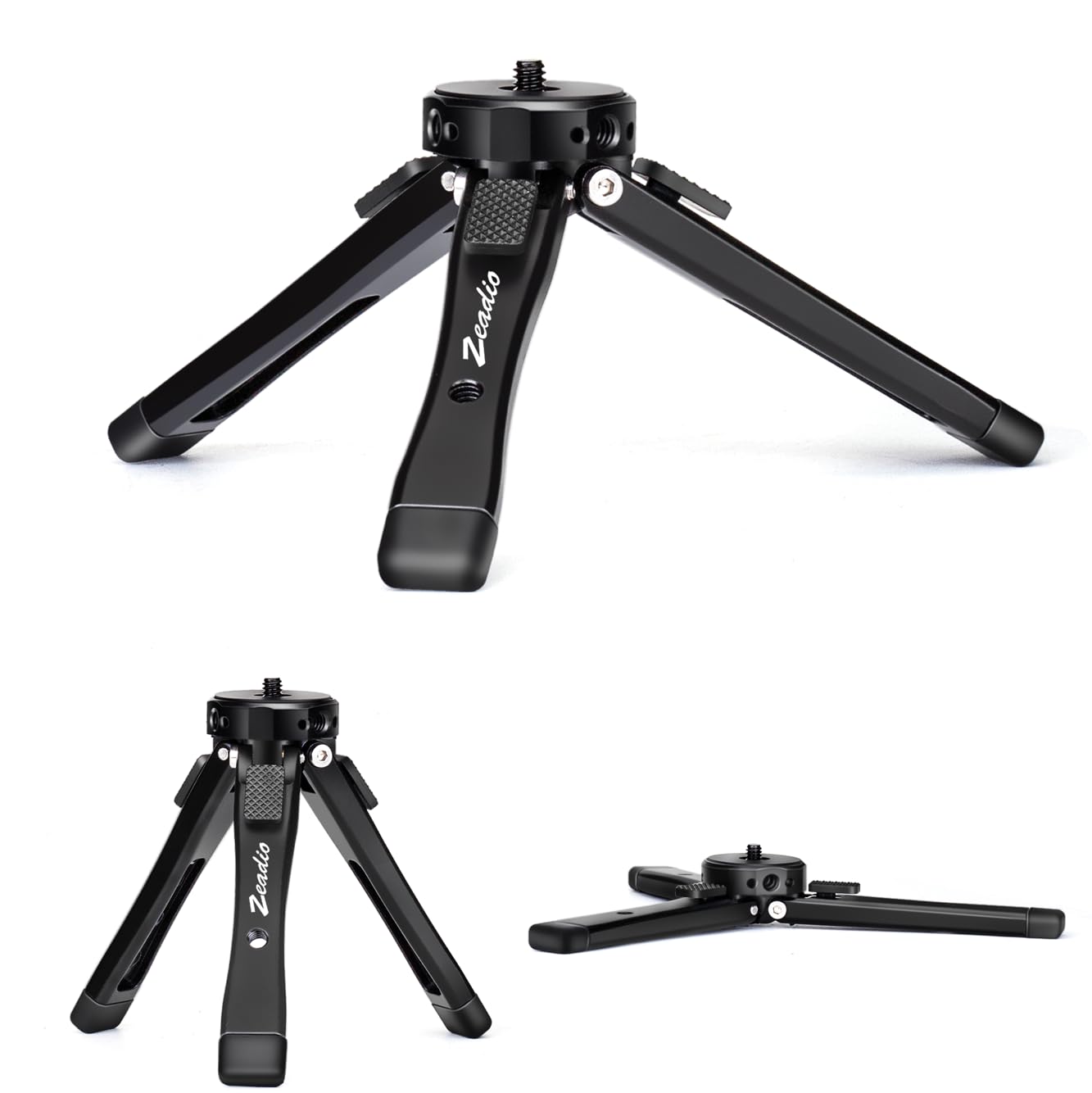 Zeadio Metal Camera Mini Height Adjustable Desktop Vlog Tripod Fits Smooth Osmo Vimble Head Handle All Cameras Tripod, Stand, 4, Mobile, Ronin-S, 2,
Zeadio Metal Camera Mini Height Adjustable Desktop Vlog Tripod Fits Smooth Osmo Vimble Head Handle All Cameras Tripod, Stand, 4, Mobile, Ronin-S, 2,