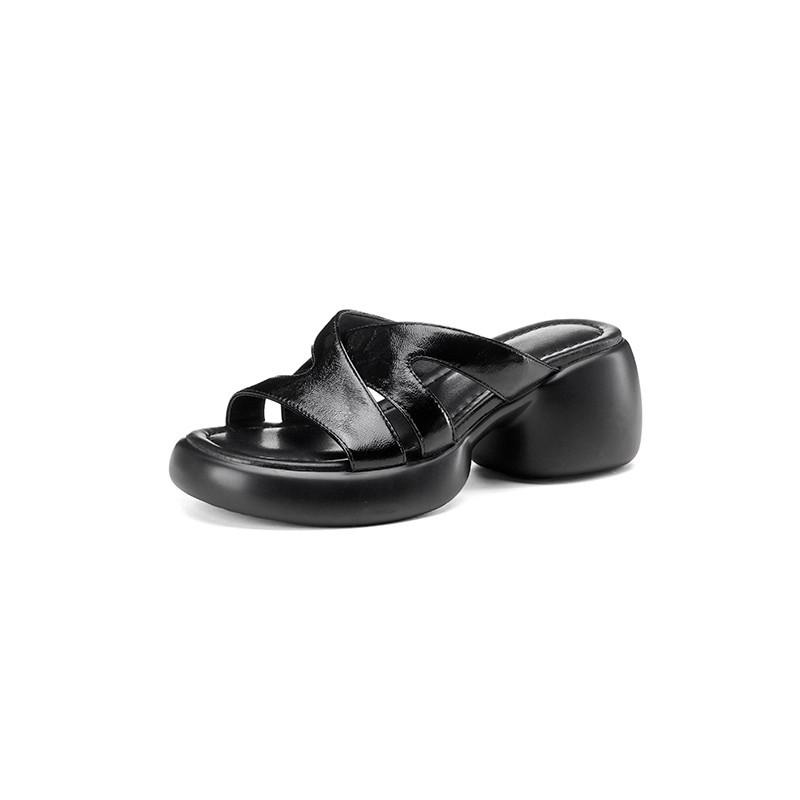 Fashion outerwear platform women s slippers retro leather one-character sandals thick heel muffin silver open-toed sandals 35 чорний
Fashion outerwear platform women s slippers retro leather one-character sandals thick heel muffin silver open-toed sandals 35 чорний
