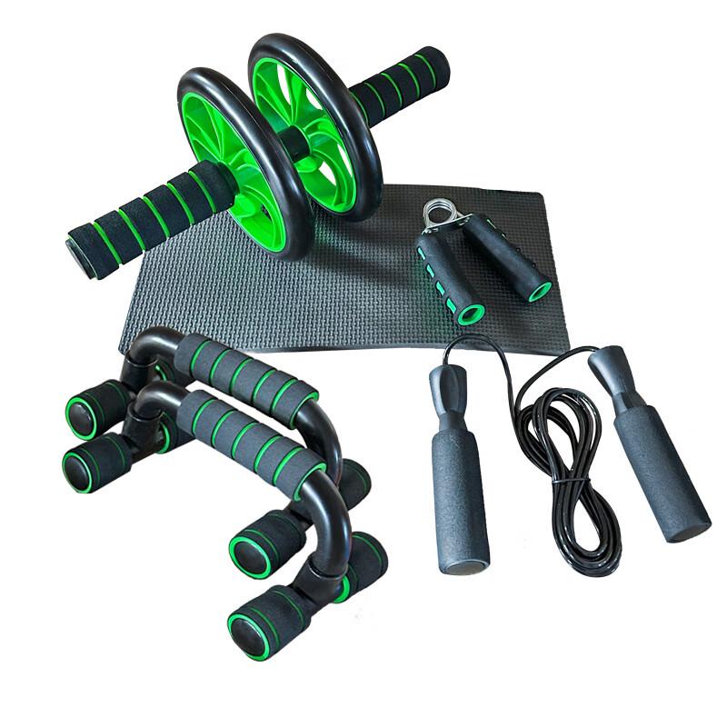 Jun Shi Ab Roller 4-in-1 Fitness Kit
Jun Shi Ab Roller 4-in-1 Fitness Kit