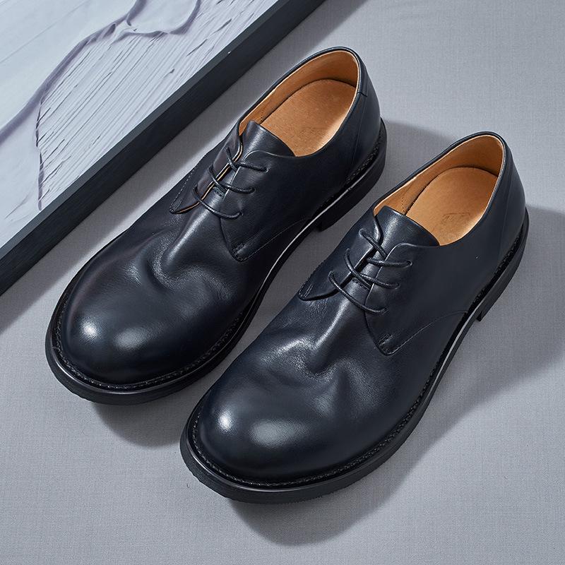 Men s Retro Preppy Low-Top Leather Shoes - British Style Breathable Casual Footwear Size 40 чорний
Men s Retro Preppy Low-Top Leather Shoes - British Style Breathable Casual Footwear Size 40 чорний