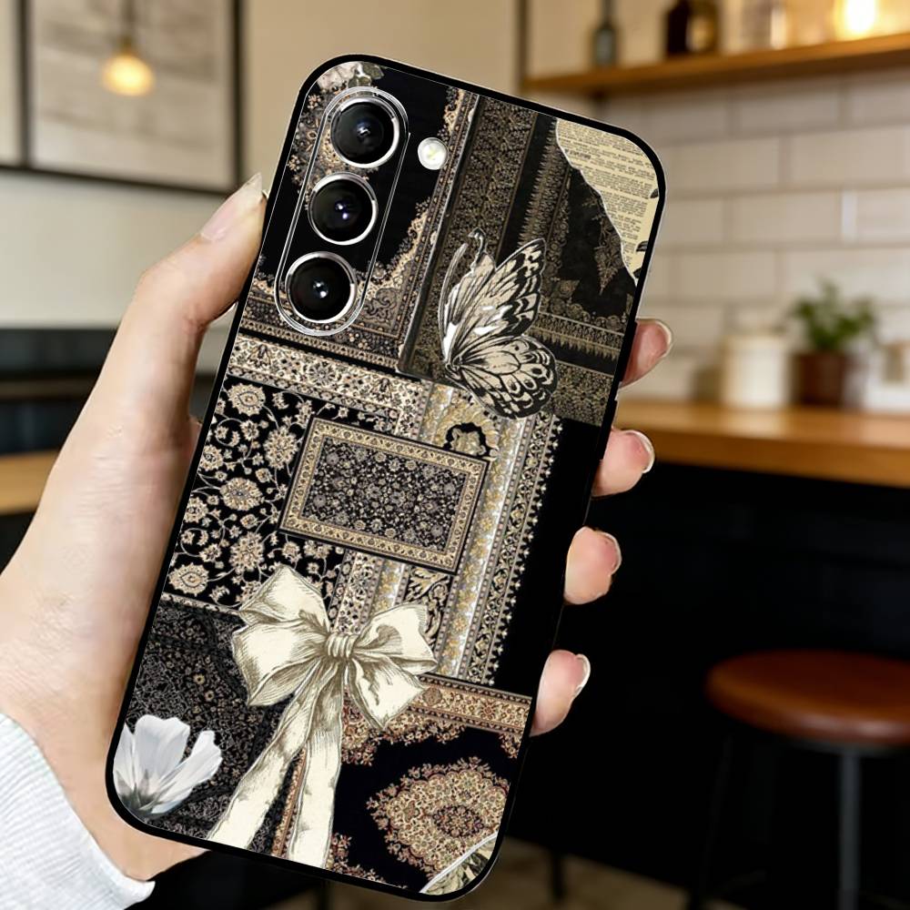 Persian Carpet Floral Pattern Phone Case For Samsung S25,24,23,22,30,21,10,9,Ultra,Plus,Lite,FE,Black Soft Case Samsung S20lite5G
Persian Carpet Floral Pattern Phone Case For Samsung S25,24,23,22,30,21,10,9,Ultra,Plus,Lite,FE,Black Soft Case Samsung S20lite5G
