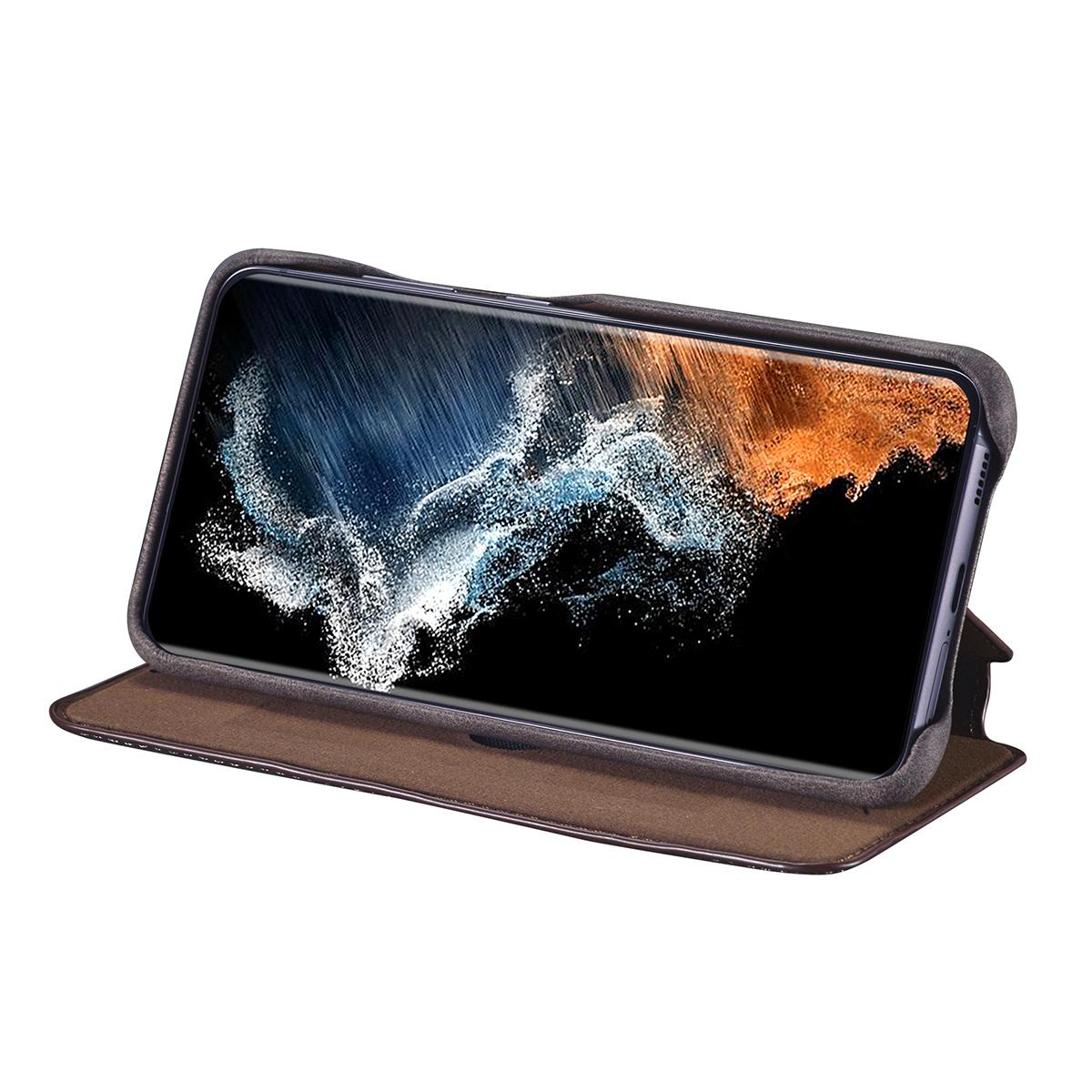 LC.IMEEKE For Samsung Galaxy S23 Dustproof Cell Phone Cover PU Leather Stand Phone Case with Card Slot Dark Brown
LC.IMEEKE For Samsung Galaxy S23 Dustproof Cell Phone Cover PU Leather Stand Phone Case with Card Slot Dark Brown