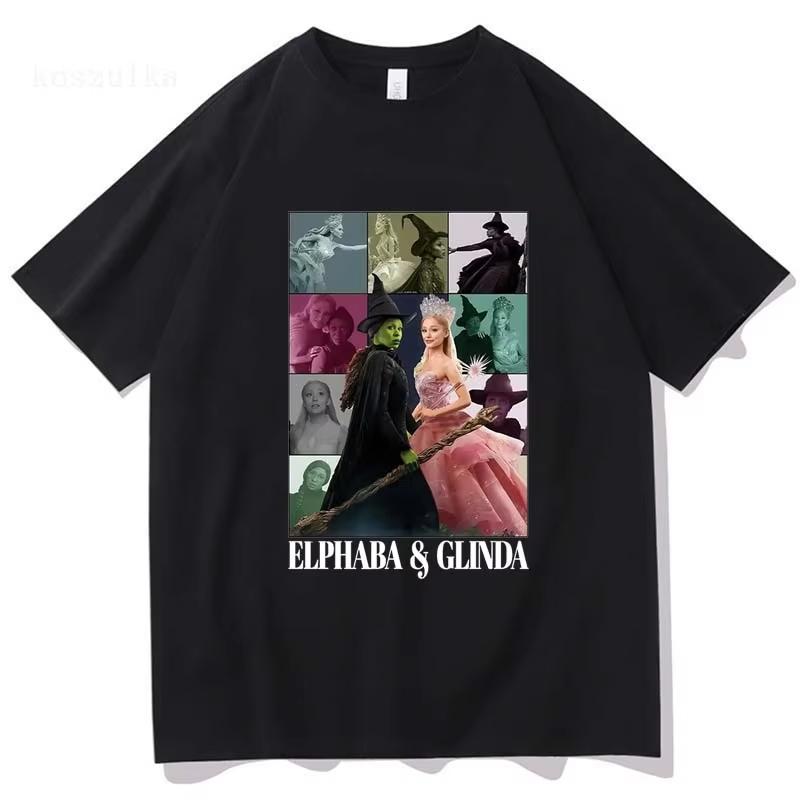 Movie Wicked T Shirt Fashion Men Aesthetic Letter Shiz University T-Shirt Unisex High Quality Elphaba Glinda Cotton Tees Shirts S разноцветный
Movie Wicked T Shirt Fashion Men Aesthetic Letter Shiz University T-Shirt Unisex High Quality Elphaba Glinda Cotton Tees Shirts S разноцветный