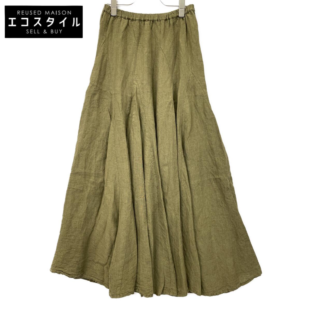 Maison de Vacances Khaki 100% Linen Long Skirt skirt Not written khakiUsed
Maison de Vacances Khaki 100% Linen Long Skirt skirt Not written khakiUsed