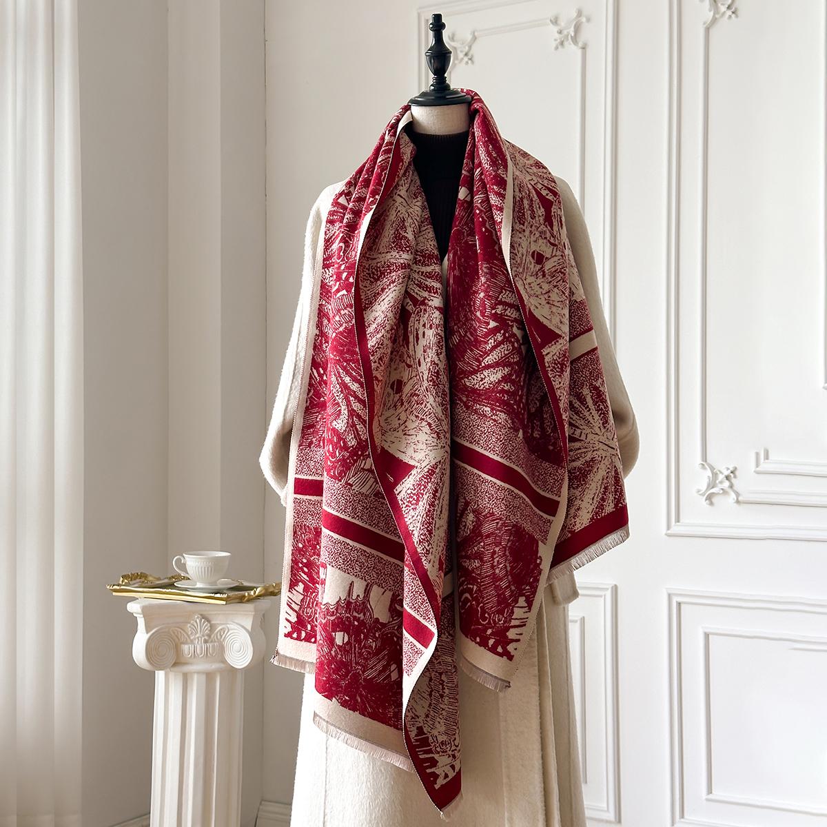 Women S Luxury Faux Cashmere Scarf Warm Thick Pashmina Blanket Poncho Autumn Winter Fashion Print Shawl For Stylish Coverage
Women S Luxury Faux Cashmere Scarf Warm Thick Pashmina Blanket Poncho Autumn Winter Fashion Print Shawl For Stylish Coverage