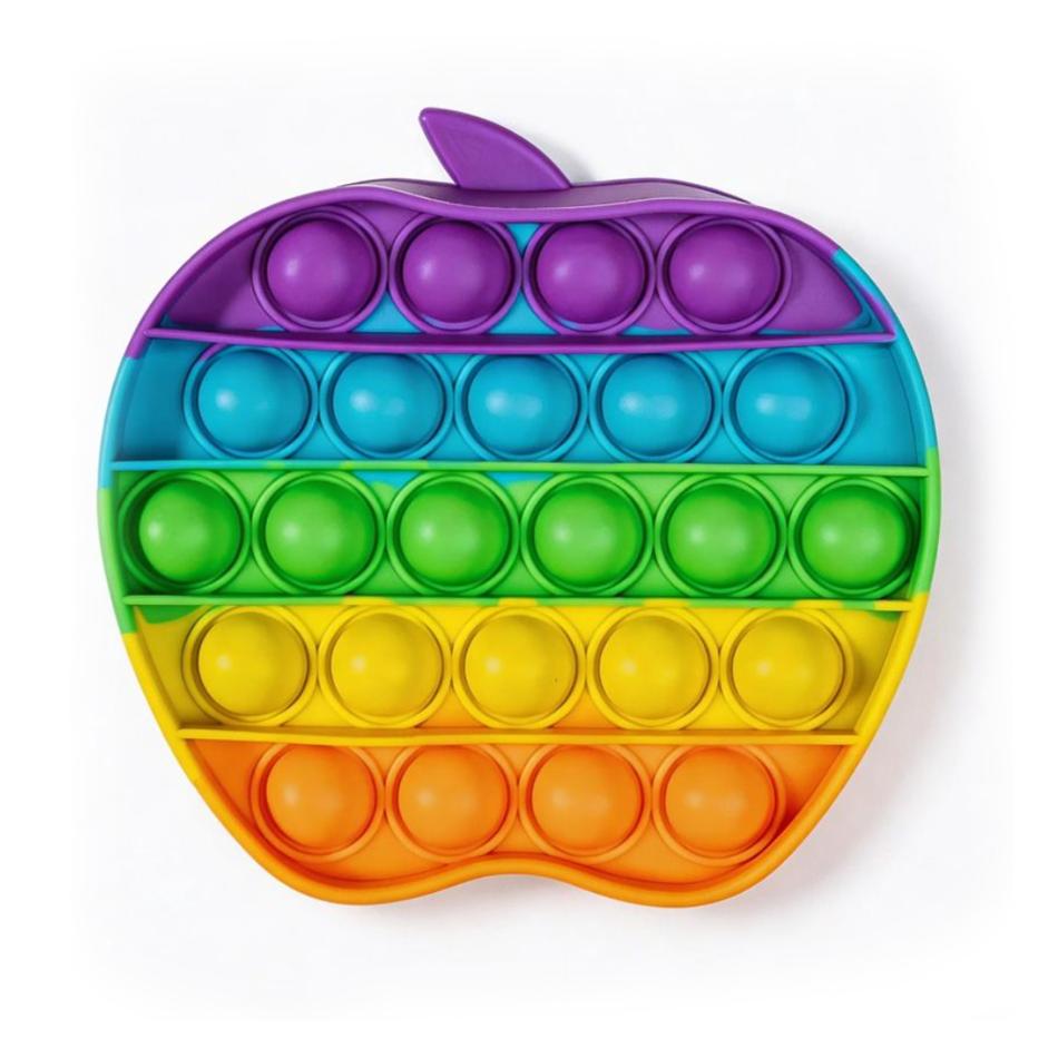 Silicone Ice Cream Apple Pop It Fidget Toy, Rainbow Push Bubble Sensory Squeeze Toy, Stress Relief Gift for Kids & Adults
Silicone Ice Cream Apple Pop It Fidget Toy, Rainbow Push Bubble Sensory Squeeze Toy, Stress Relief Gift for Kids & Adults