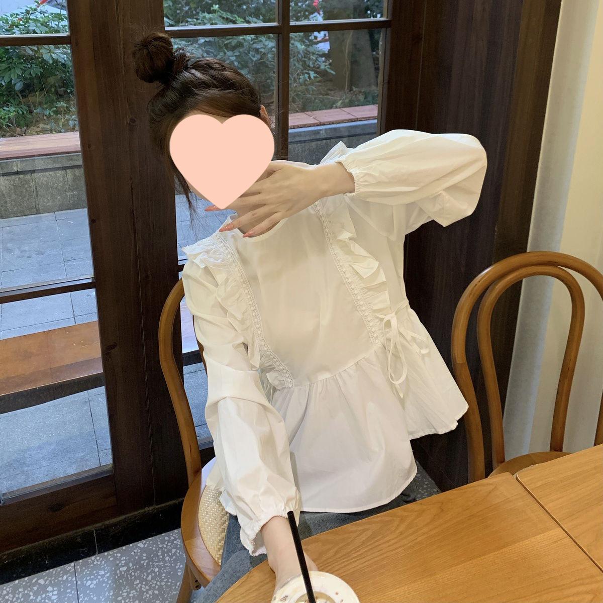 Топ бэбидолл с длинными рукавами и сладкими оборками в корейском стиле 2XL 120-135 kg
Топ бэбидолл с длинными рукавами и сладкими оборками в корейском стиле 2XL 120-135 kg