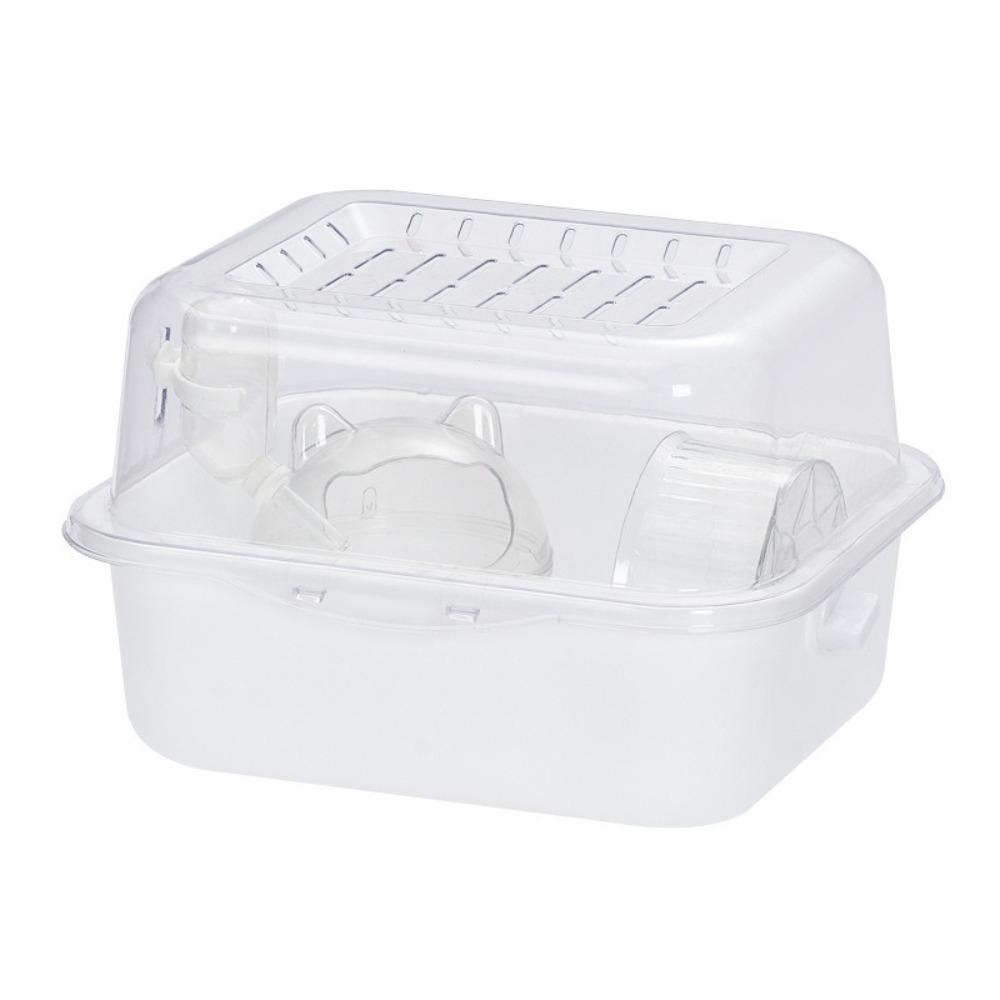 Convenient Large Space Hamster Cage Breathable Ventilation Small Animal Carrying Cage Sturdy Pet House темно-коричневого кольору
Convenient Large Space Hamster Cage Breathable Ventilation Small Animal Carrying Cage Sturdy Pet House темно-коричневого кольору