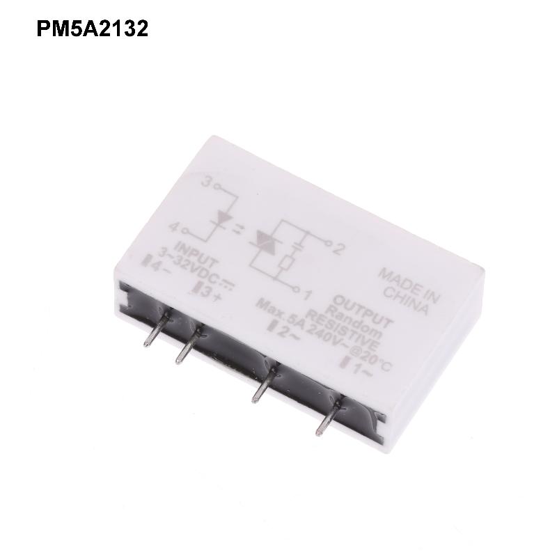Solid State Relay Module ENMG 3-32V PCB Pin 5A 24V Non Contact for Motor Drive and Automation A3
Solid State Relay Module ENMG 3-32V PCB Pin 5A 24V Non Contact for Motor Drive and Automation A3