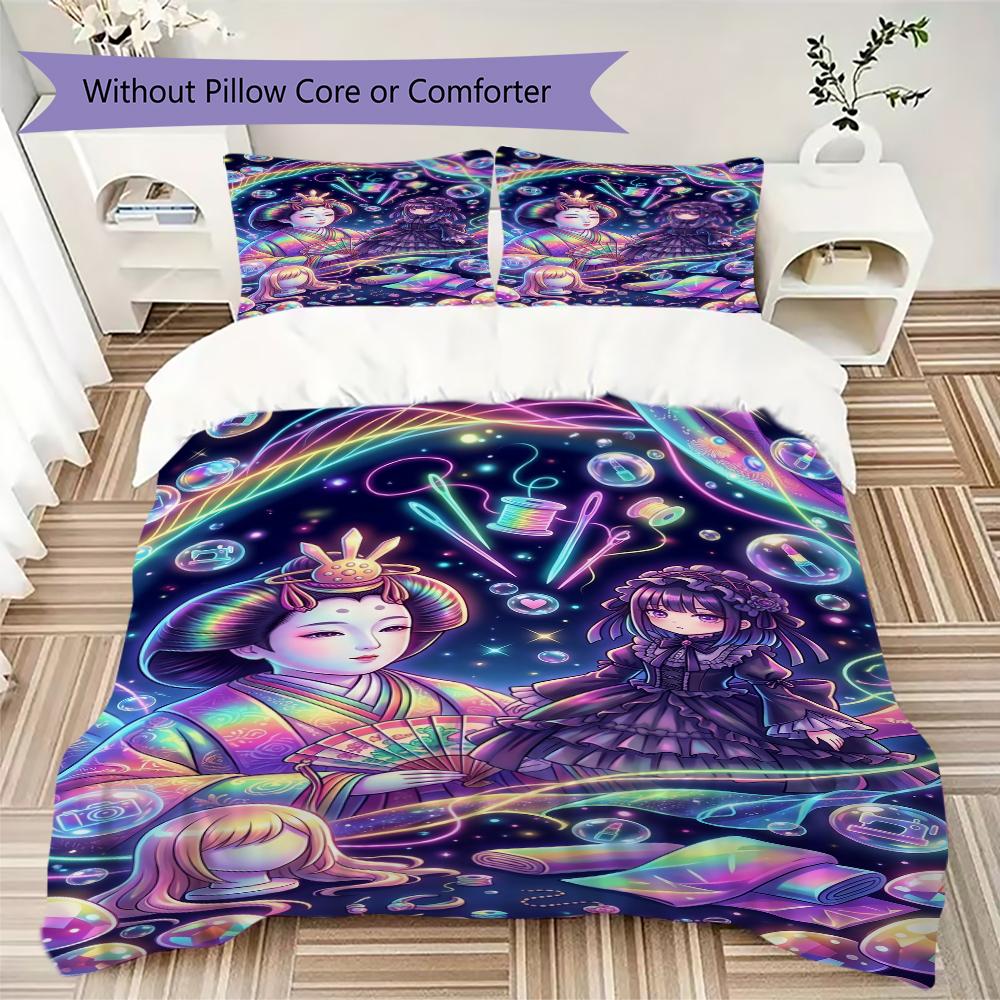 Kitagawa Kaimu Classic Pattern Bedding,Quilt Set Quilt Cover Pillowcase Home Birthday Gift (1 * duvet cover + 2 * pillowcase, without core) 135x200cm
Kitagawa Kaimu Classic Pattern Bedding,Quilt Set Quilt Cover Pillowcase Home Birthday Gift (1 * duvet cover + 2 * pillowcase, without core) 135x200cm