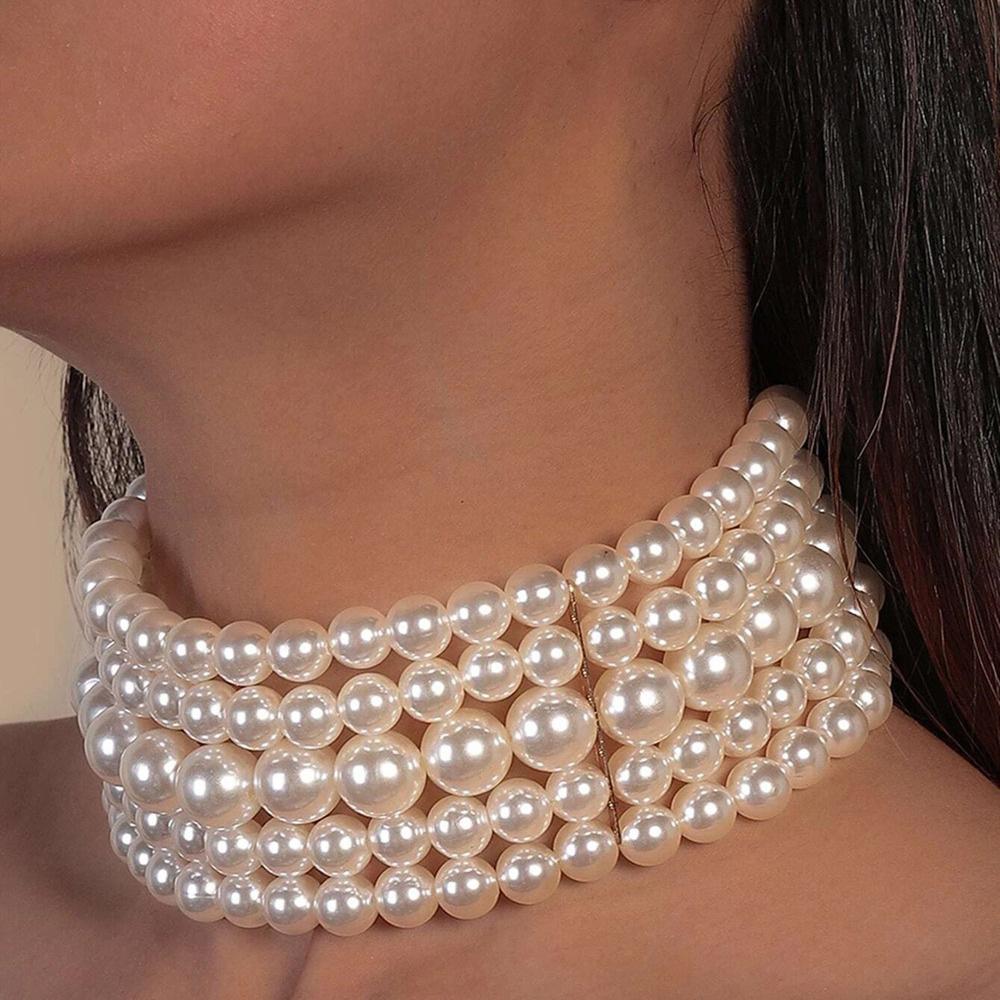 French Shijia Multi-Layer Pearl Clavicle Necklace - Women s Minimalist Korean Retro Design
French Shijia Multi-Layer Pearl Clavicle Necklace - Women s Minimalist Korean Retro Design