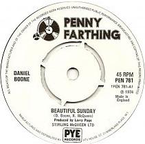 7inch Record DANIEL BOONE Beautiful Sunday PEN781 Penny Farthing 1974 UK Rock Used
7inch Record DANIEL BOONE Beautiful Sunday PEN781 Penny Farthing 1974 UK Rock Used