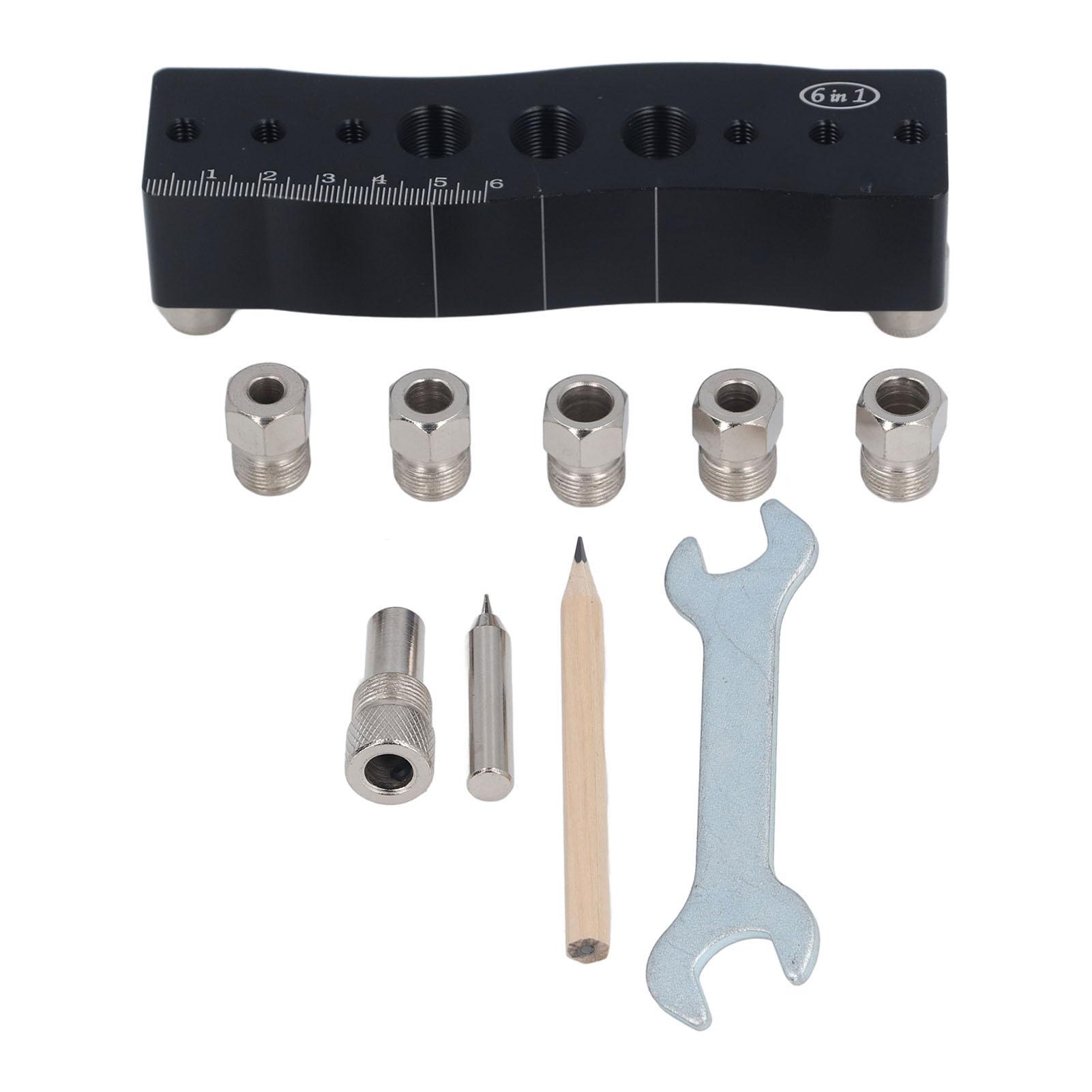 Локатор для установки шкантов по дереву 6 в 1 Многофункциональный направляющий перфоратор для сверления деревянных шкантов
Локатор для установки шкантов по дереву 6 в 1 Многофункциональный направляющий перфоратор для сверления деревянных шкантов