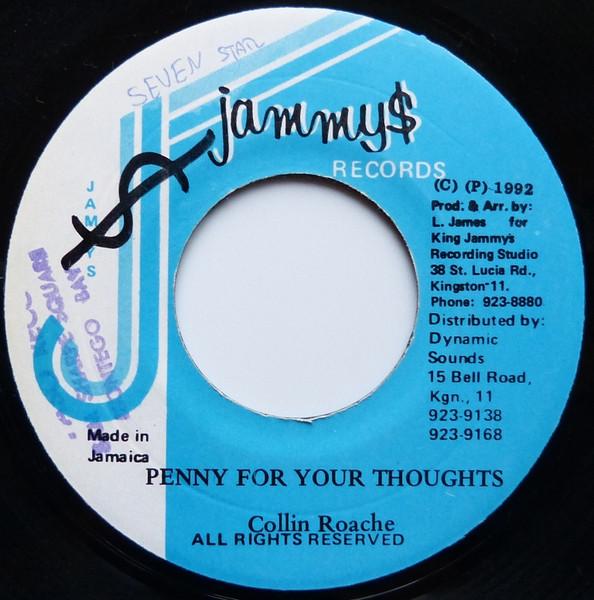 7-дюймовая пластинка COLIN ROACH Penny For Your Thoughts NONE Jammys Records 1992 Ямайка Регги Ска Даб Б/у
7-дюймовая пластинка COLIN ROACH Penny For Your Thoughts NONE Jammys Records 1992 Ямайка Регги Ска Даб Б/у