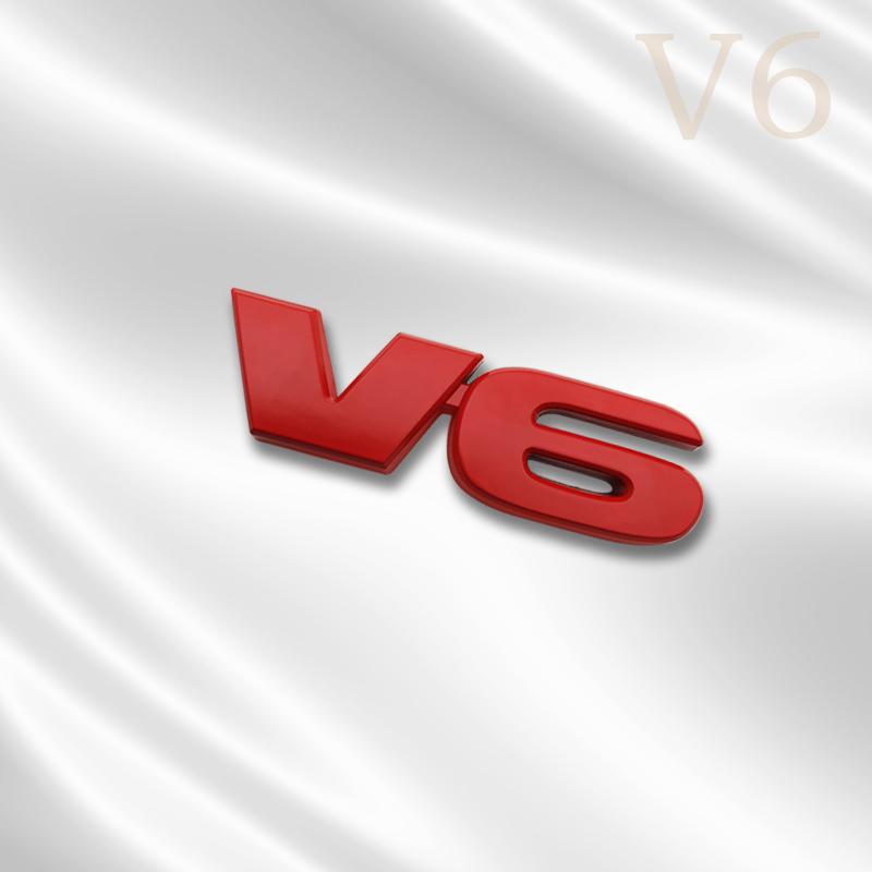 3D Car V6 Design Grille Badge Front Emblem Rear Trunk Body Sticker For Toyota 2019 4runner rav4 Tundra Corolla Ford Accessory
3D Car V6 Design Grille Badge Front Emblem Rear Trunk Body Sticker For Toyota 2019 4runner rav4 Tundra Corolla Ford Accessory