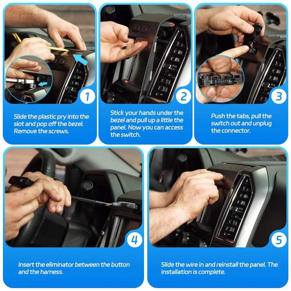 Auto Start Stop Eliminator for 2015-2020 F ord F150, 2017 F150 Ra ptor ESS Engine Auto Stop Disable Error Free Stop-Start Bypass Device Cable
Auto Start Stop Eliminator for 2015-2020 F ord F150, 2017 F150 Ra ptor ESS Engine Auto Stop Disable Error Free Stop-Start Bypass Device Cable