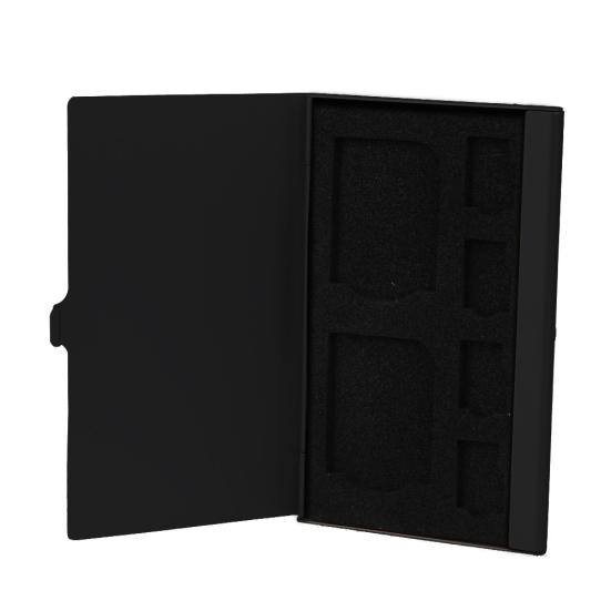 Портативный кейс для карт памяти из алюминиевого сплава SD TF, коробка для хранения, держатель, протектор
Портативный кейс для карт памяти из алюминиевого сплава SD TF, коробка для хранения, держатель, протектор