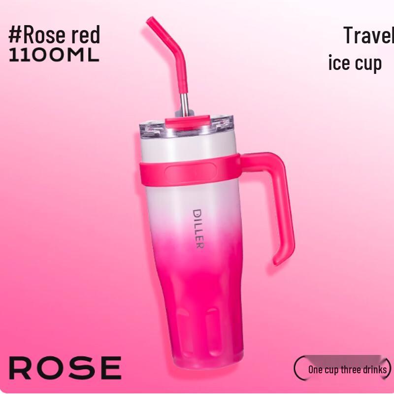 Diller 1100ML Gradient Insulated Tumbler with Straw
Diller 1100ML Gradient Insulated Tumbler with Straw