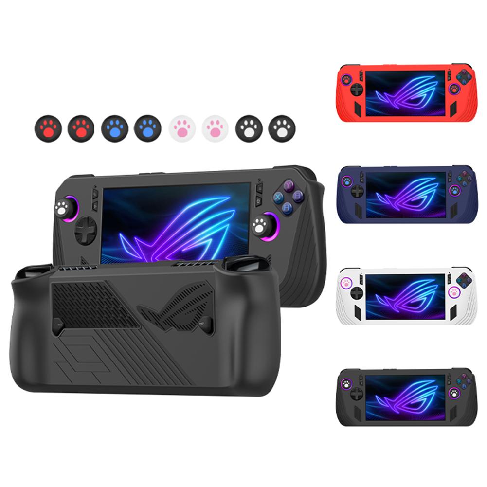 Чехол для игровой консоли ASUS ROG ALLY X, защитный чехол из мягкого силикона с защитой от царапин, чехол для игровых аксессуаров чёрный
Чехол для игровой консоли ASUS ROG ALLY X, защитный чехол из мягкого силикона с защитой от царапин, чехол для игровых аксессуаров чёрный