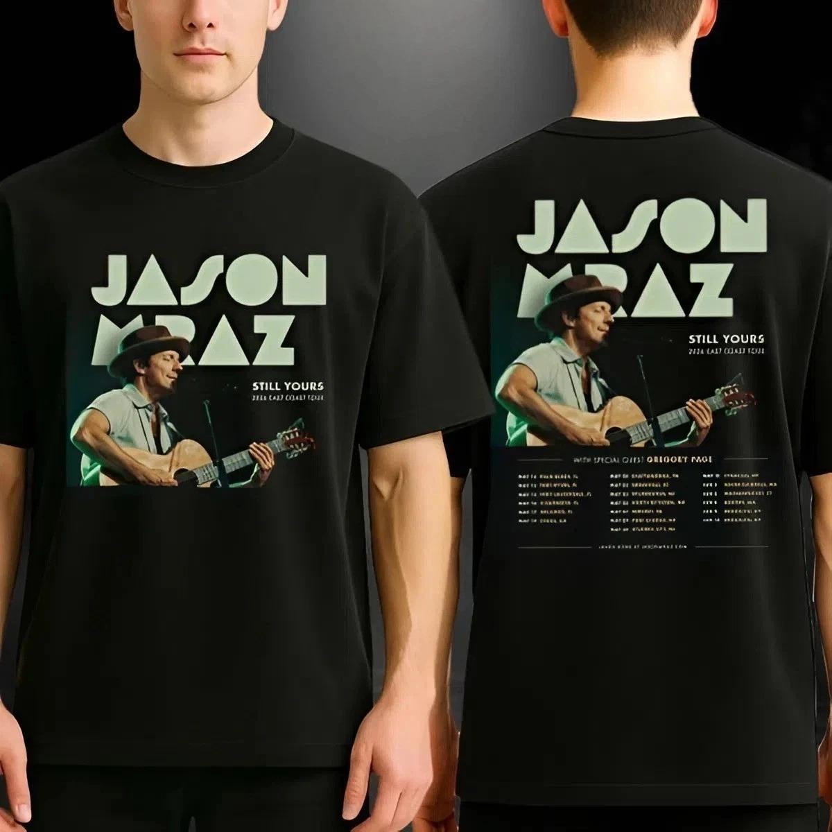 Jason Mraz Live Concert Poster At Multiple Venues On East Coast T-Shirt 2XL
Jason Mraz Live Concert Poster At Multiple Venues On East Coast T-Shirt 2XL