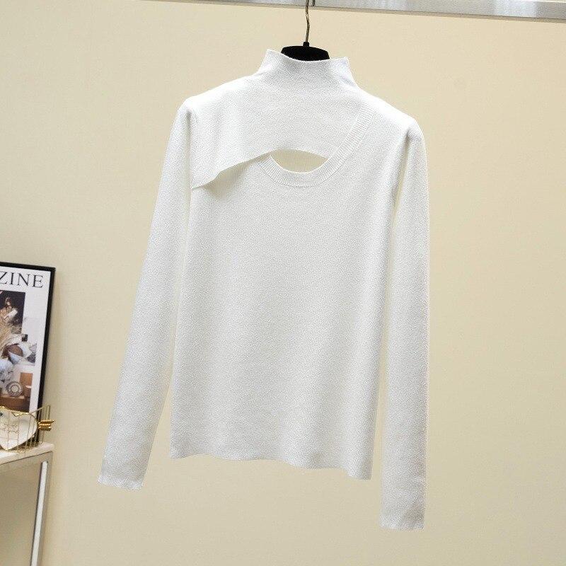 Элегантный джемпер с вырезами, женский свитер, модная повседневная однотонная тонкая одежда, свитер, осенние пуловеры, зимние топы 28741 One Size белый
Элегантный джемпер с вырезами, женский свитер, модная повседневная однотонная тонкая одежда, свитер, осенние пуловеры, зимние топы 28741 One Size белый