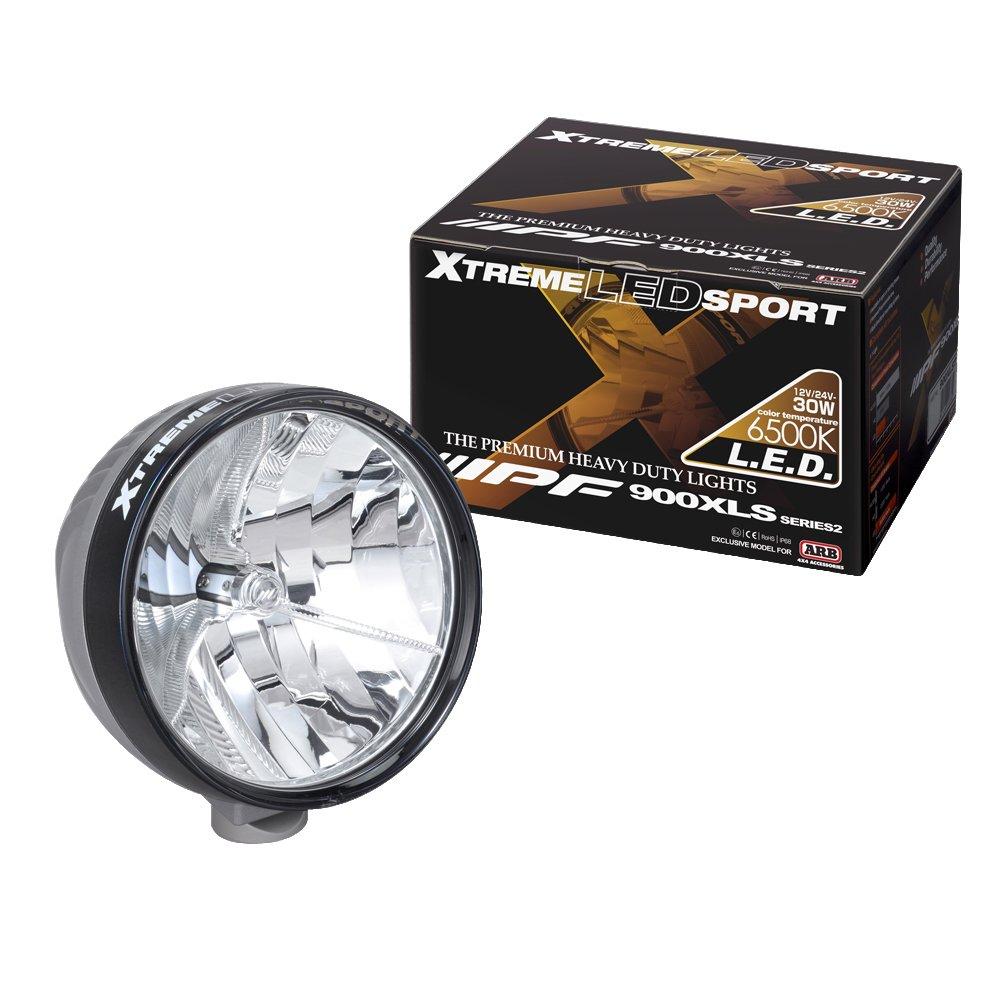IPF Fog Lamp LED Round Diameter 200mm 2200lm 6500K White 12V 24V Compatible 1 Piece Driving Light Distribution Overseas Limited Model ARB 900XLST2
IPF Fog Lamp LED Round Diameter 200mm 2200lm 6500K White 12V 24V Compatible 1 Piece Driving Light Distribution Overseas Limited Model ARB 900XLST2