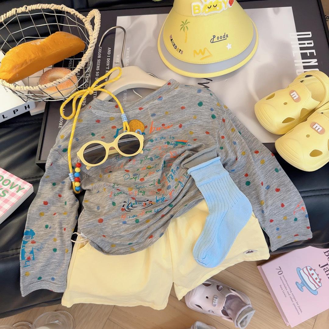 Kids Colorful Polka Dot Light Long Sleeve Sun Protection T-Shirt Korean Style 80
Kids Colorful Polka Dot Light Long Sleeve Sun Protection T-Shirt Korean Style 80