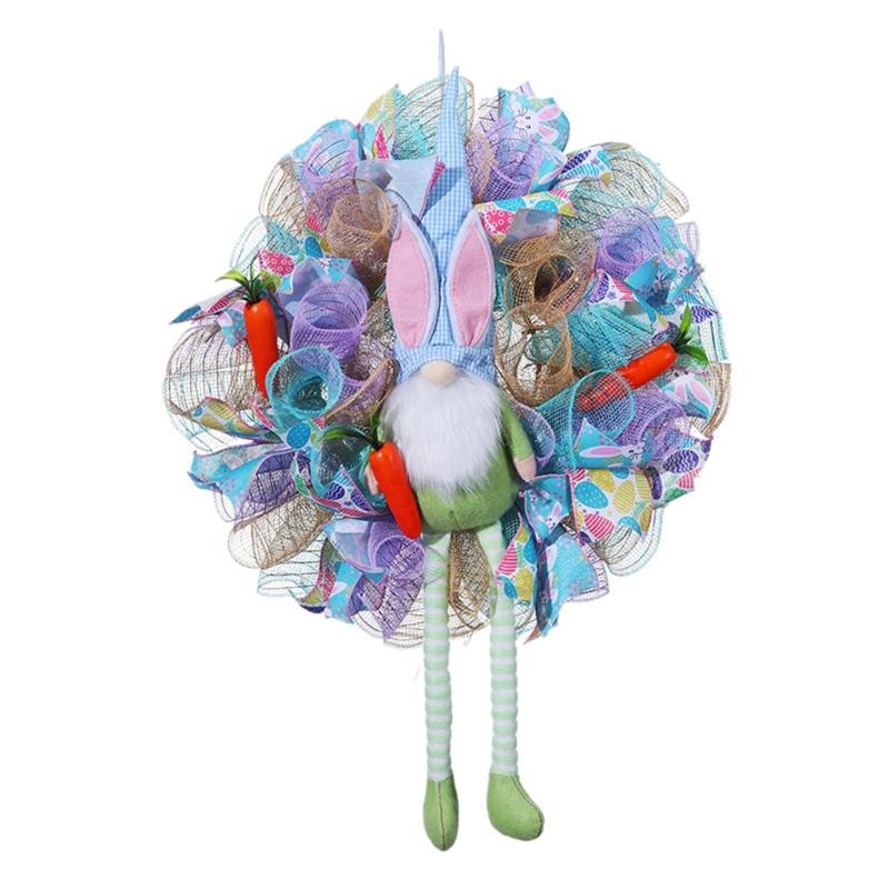 Easter Rabbit Wreath Rabbit Garlands Pendant Charm Ornament Accessory for Holiday New Year Birthday Decoration
Easter Rabbit Wreath Rabbit Garlands Pendant Charm Ornament Accessory for Holiday New Year Birthday Decoration