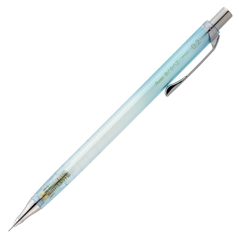Pentel mechanical pencil Orens 10th anniversary limited 0.2mm water blue XPP502-ANS
Pentel mechanical pencil Orens 10th anniversary limited 0.2mm water blue XPP502-ANS