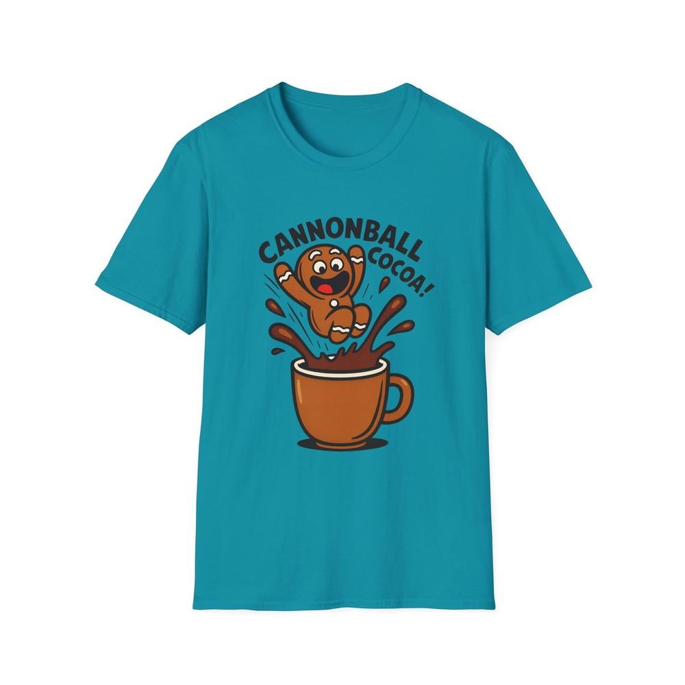 Unisex Softstyle T-Shirt Gingerbread Cannonball Cocoa Funny Holiday Christmas 3XL
Unisex Softstyle T-Shirt Gingerbread Cannonball Cocoa Funny Holiday Christmas 3XL