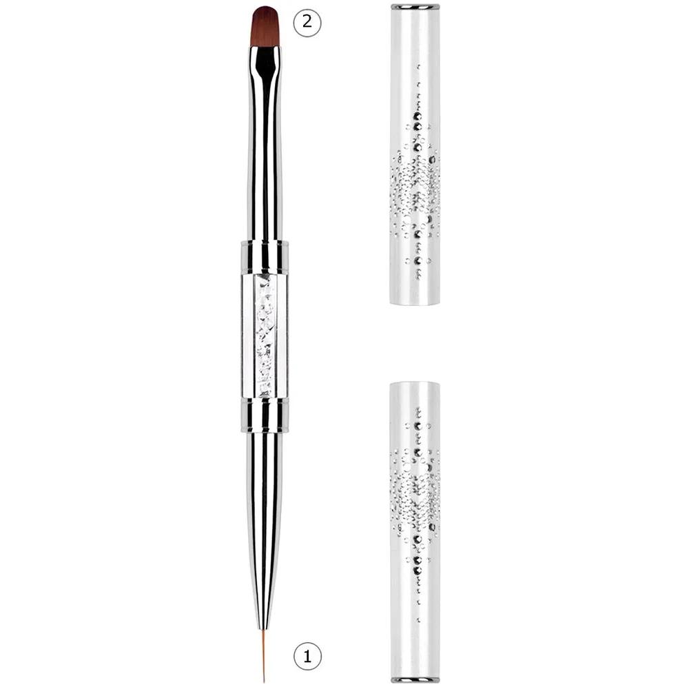 Double-end Nail Pen Brush Glue Phototherapy Pen UV Gel Liner Brush Dual End Acrylic Nail Art Painting Manicure Brushes Tool
Double-end Nail Pen Brush Glue Phototherapy Pen UV Gel Liner Brush Dual End Acrylic Nail Art Painting Manicure Brushes Tool